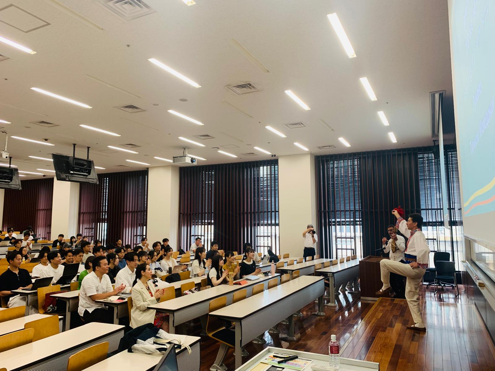 早稲田大学で「ブルガリアデー」を開催